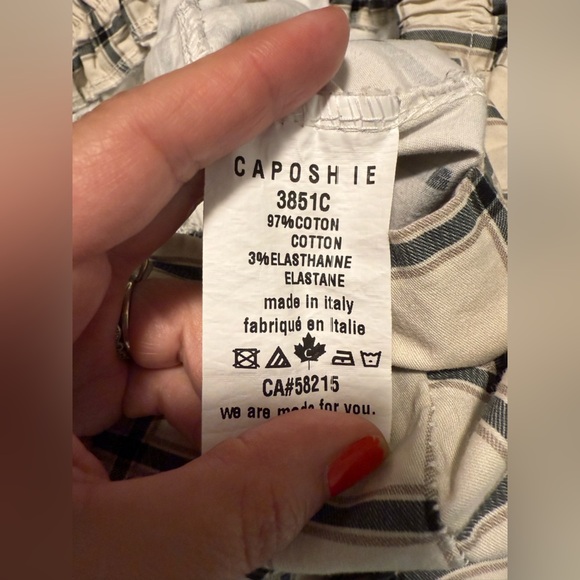 Le Nove Made in Italy Plaid Pant, one size. - Picture 5 of 11